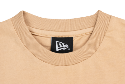 NEW ERA BASIC SCRIPT OAT MILK WOMEN SHORT SLEEVE TEE DRESS