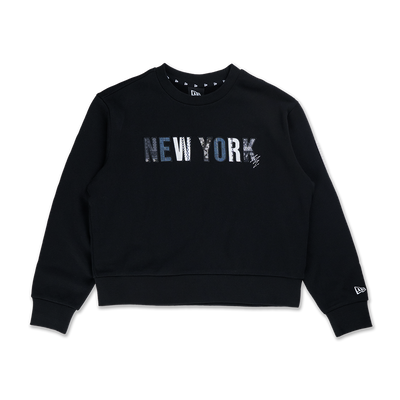 NEW ERA BORO CONTEMPORARY BLACK WOMEN CREW NECK SWEATSHIRT