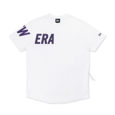 NEW ERA OUTDOOR BOLD WHITE PERFORMANCE SHORT SLEEVE T-SHIRT