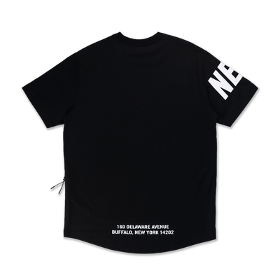 NEW ERA OUTDOOR BOLD BLACK PERFORMANCE SHORT SLEEVE T-SHIRT