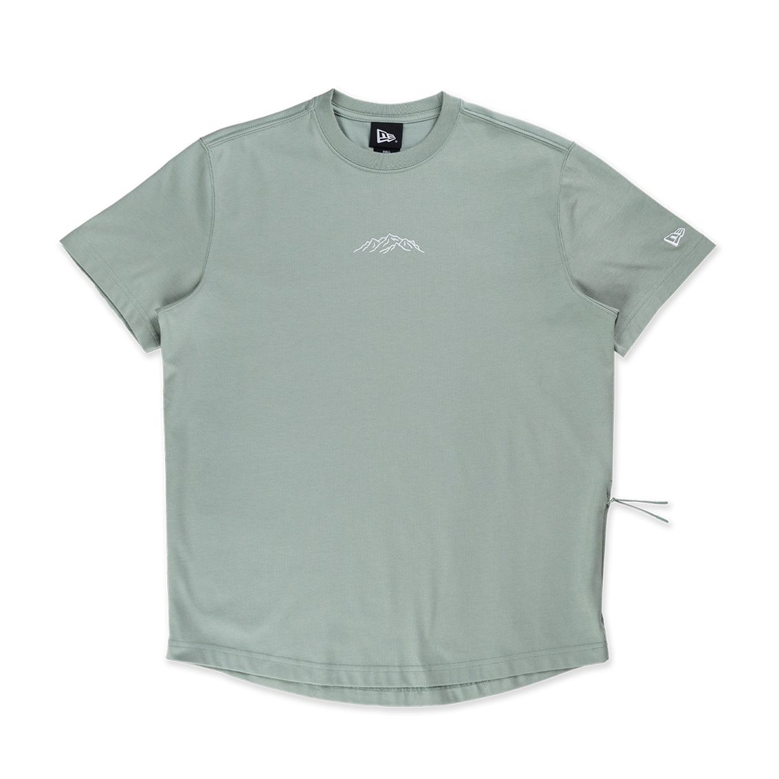 NEW ERA MOUNTAIN EDGE EVEREST GREEN PERFORMANCE SHORT SLEEVE T-SHIRT