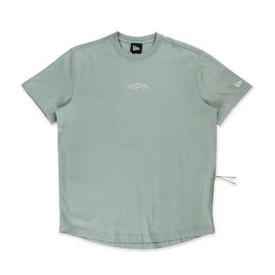 NEW ERA MOUNTAIN EDGE EVEREST GREEN PERFORMANCE SHORT SLEEVE T-SHIRT