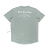 NEW ERA MOUNTAIN EDGE EVEREST GREEN PERFORMANCE SHORT SLEEVE T-SHIRT