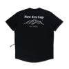 NEW ERA MOUNTAIN EDGE WHITE PERFORMANCE SHORT SLEEVE T-SHIRT