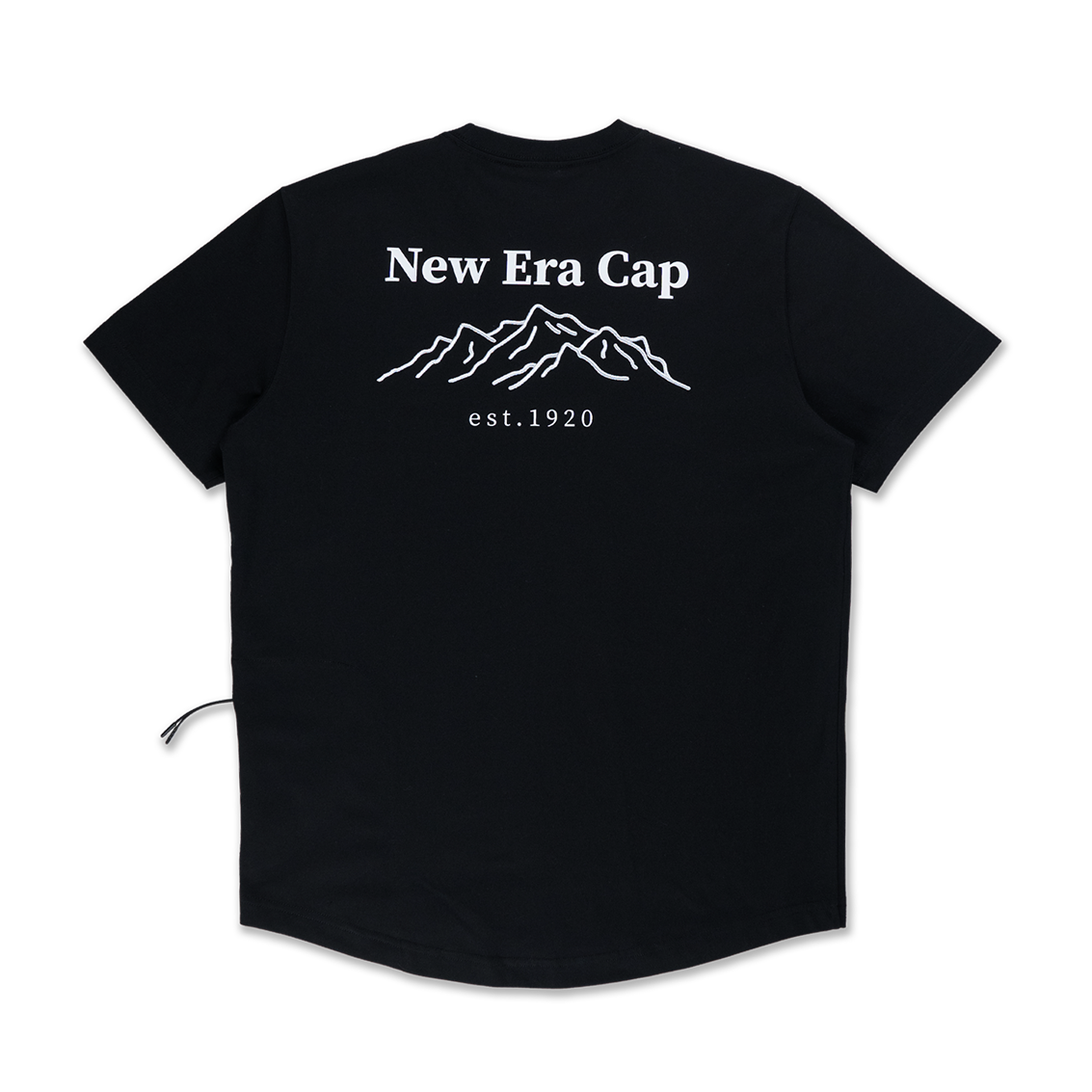 NEW ERA MOUNTAIN EDGE WHITE PERFORMANCE SHORT SLEEVE T-SHIRT