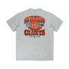 MLB SAN FRANCISCO GIANTS COOPERSTOWN LIGHT HEATHER GRAY SHORT SLEEVE T-SHIRT