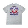 MLB PHILADELPHIA PHILLIES COOPERSTOWN LIGHT HEATHER GRAY SHORT SLEEVE T-SHIRT