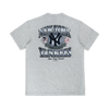 MLB NEW YORK YANKEES COOPERSTOWN LIGHT HEATHER GRAY SHORT SLEEVE T-SHIRT