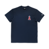 LOS ANGELES ANGELS HOME CHEERING NAVY SHORT SLEEVE T-SHIRT