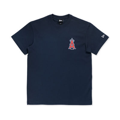 LOS ANGELES ANGELS HOME CHEERING NAVY SHORT SLEEVE T-SHIRT