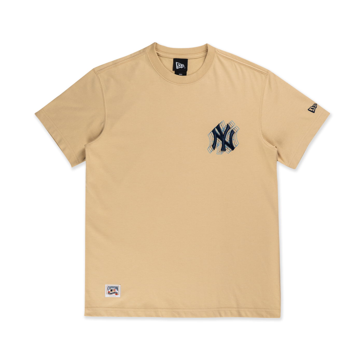 59FIFTY PACK - ILLUSION NEW YORK YANKEES COOPERSTOWN VEGAS GOLD SHORT SLEEVE T-SHIRT