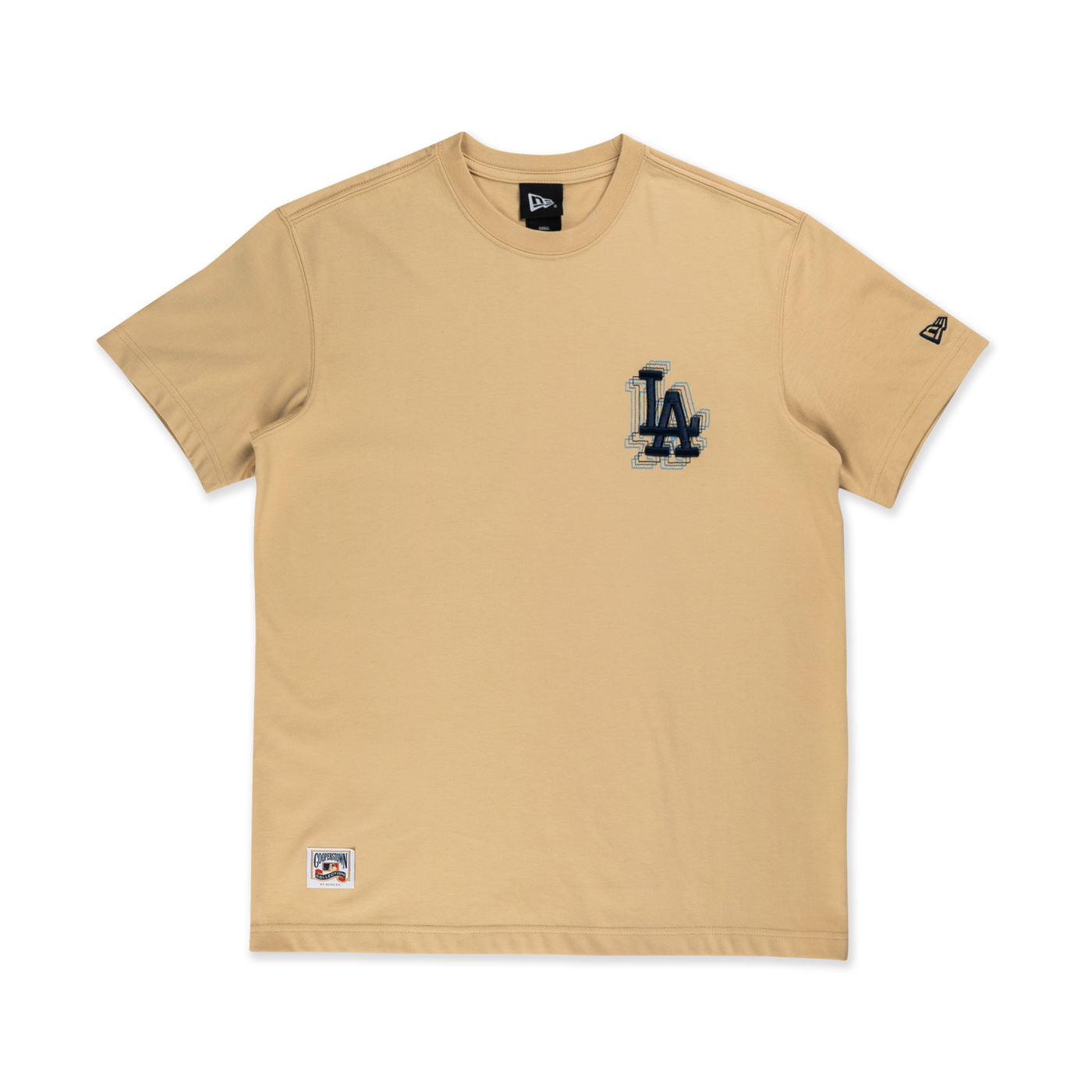 59FIFTY PACK - ILLUSION LOS ANGELES DODGERS COOPERSTOWN VEGAS GOLD SHORT SLEEVE T-SHIRT