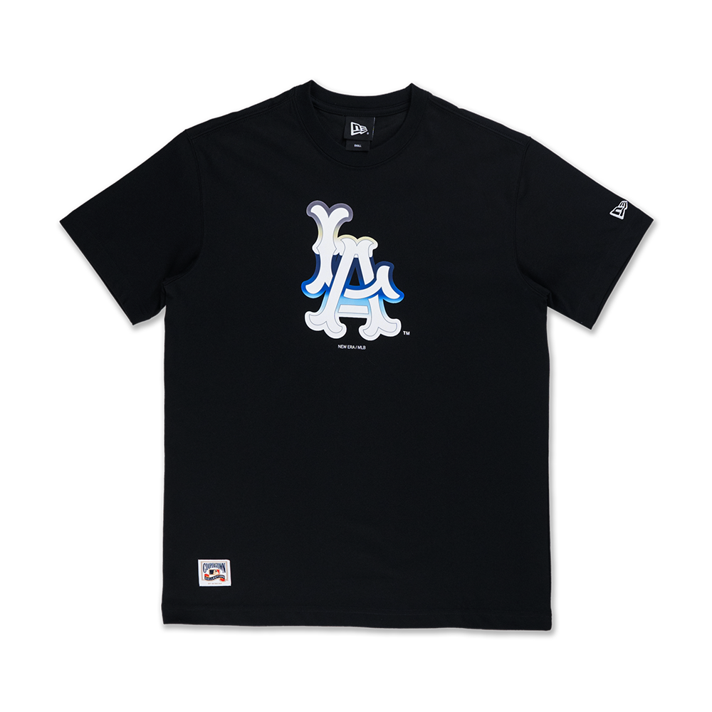 59FIFTY PACK - RACEWAY LOS ANGELES ANGELS COOPERSTOWN BLACK SHORT SLEEVE T-SHIRT