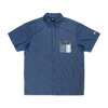 NEW ERA BORO CONTEMPORARY NAVY WOVEN SHIRT