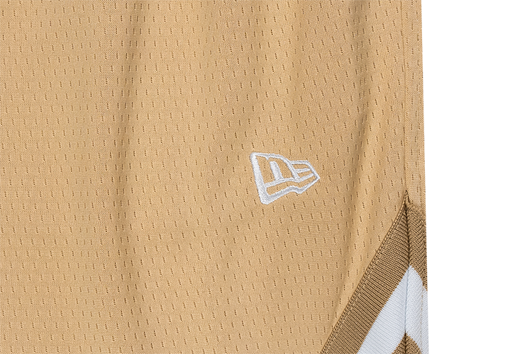 NEW ERA BASKETBALL CLUB VEGAS GOLD BASKETBALL SHORTS