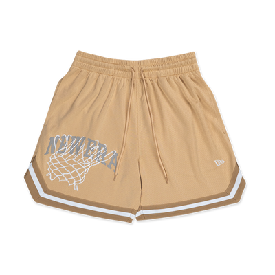 NEW ERA BASKETBALL CLUB VEGAS GOLD BASKETBALL SHORTS