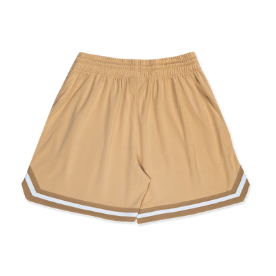 NEW ERA BASKETBALL CLUB VEGAS GOLD BASKETBALL SHORTS