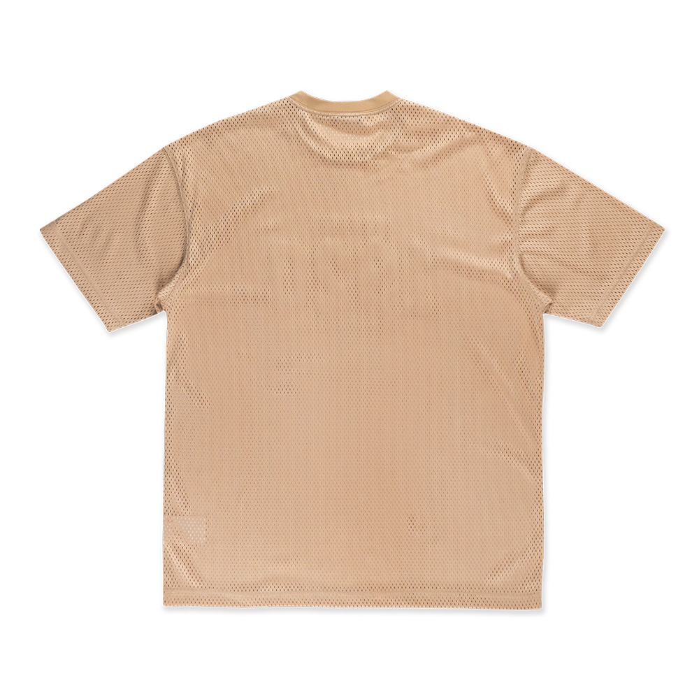 NEW ERA BASKETBALL CLUB OAT MILK OVERSIZED SHORT SLEEVE T-SHIRT