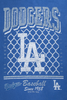 LOS ANGELES DODGERS OLD SCHOOL SPORT AP BLUE OVERSIZED SHORT SLEEVE T-SHIRT