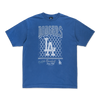 LOS ANGELES DODGERS OLD SCHOOL SPORT AP BLUE OVERSIZED SHORT SLEEVE T-SHIRT