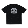 NEW ERA BASKETBALL CLUB BLACK OVERSIZED SHORT SLEEVE T-SHIRT