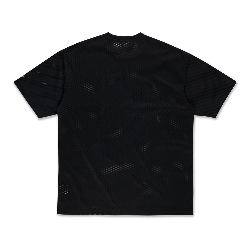 NEW ERA BASKETBALL CLUB BLACK OVERSIZED SHORT SLEEVE T-SHIRT