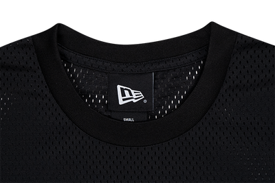 NEW ERA DARK 90S BLACK MESH LONG SLEEVE T-SHIRT