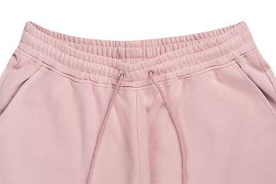 NEW ERA BASIC CORE DIRTY PINK KNIT SHORTS