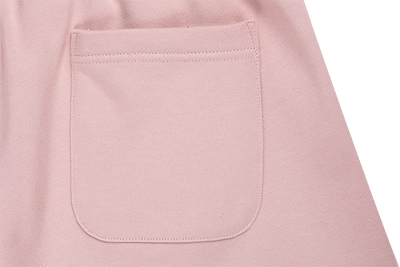 NEW ERA BASIC CORE DIRTY PINK KNIT SHORTS