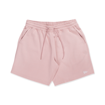 NEW ERA BASIC CORE DIRTY PINK KNIT SHORTS