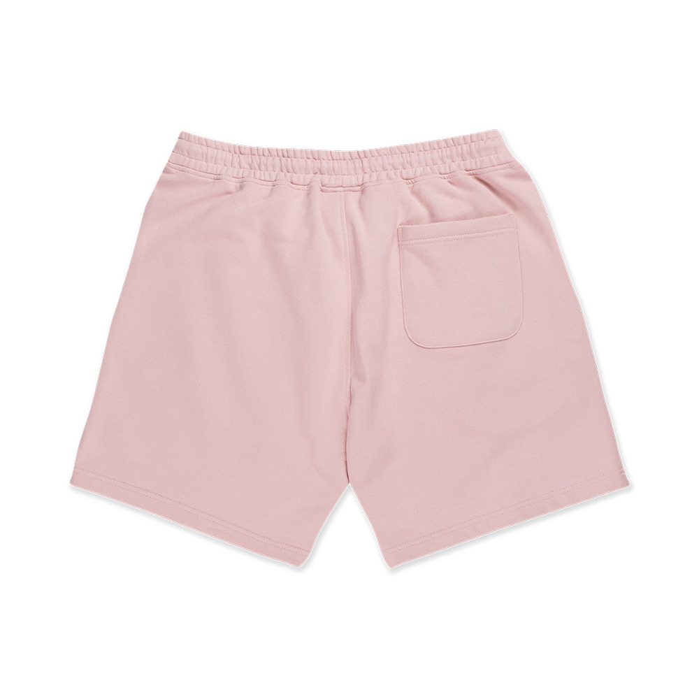 NEW ERA BASIC CORE DIRTY PINK KNIT SHORTS