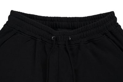 NEW ERA BASIC CORE BLACK KNIT SHORTS