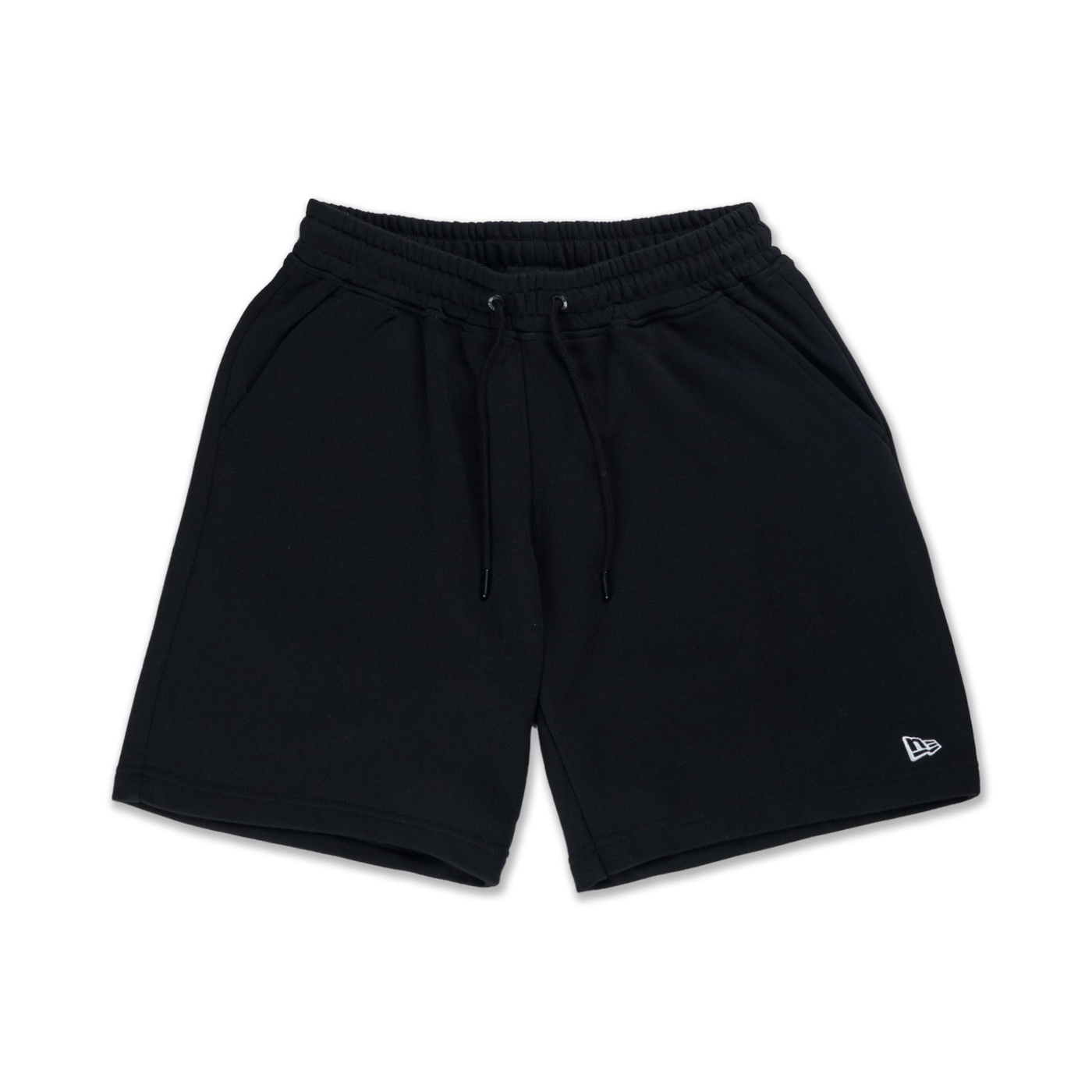 NEW ERA BASIC CORE BLACK KNIT SHORTS