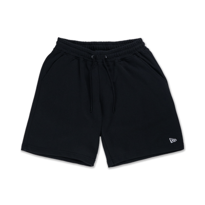 NEW ERA BASIC CORE BLACK KNIT SHORTS