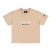 NEW ERA BASIC SCRIPT OAT MILK KIDS SHORT SLEEVE T-SHIRT