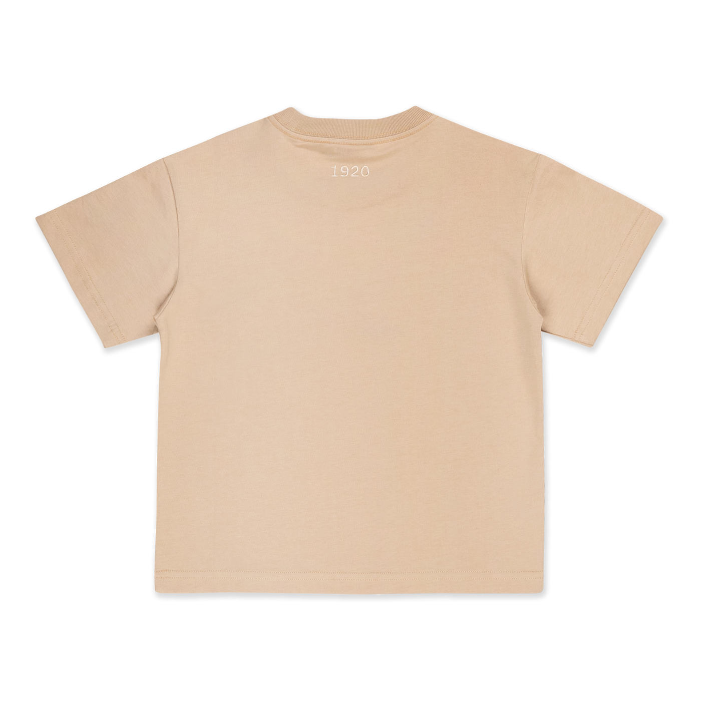 NEW ERA BASIC SCRIPT OAT MILK KIDS SHORT SLEEVE T-SHIRT