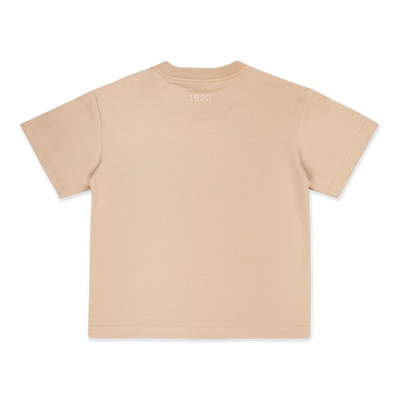 NEW ERA BASIC SCRIPT OAT MILK KIDS SHORT SLEEVE T-SHIRT