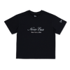 NEW ERA BASIC SCRIPT GRAPHITE KIDS SHORT SLEEVE T-SHIRT