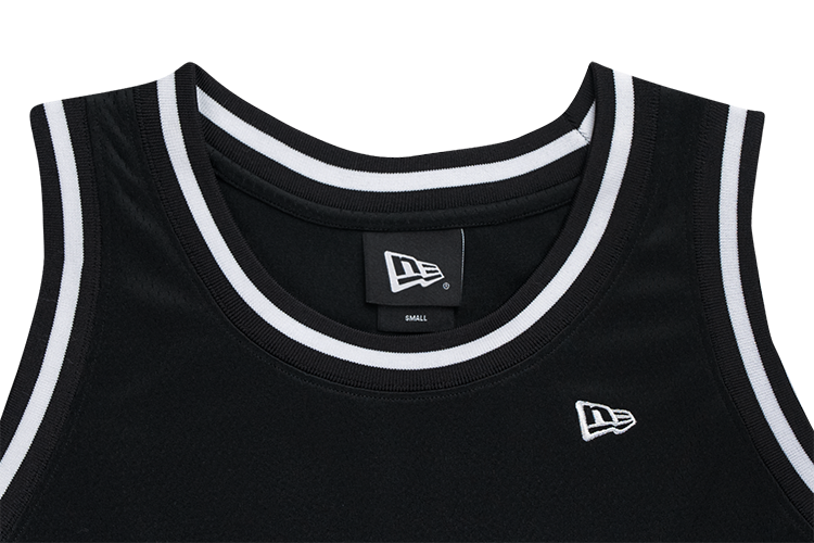 NEW ERA BASKETBALL CLUB BLACK BASKETBALL JERSEY