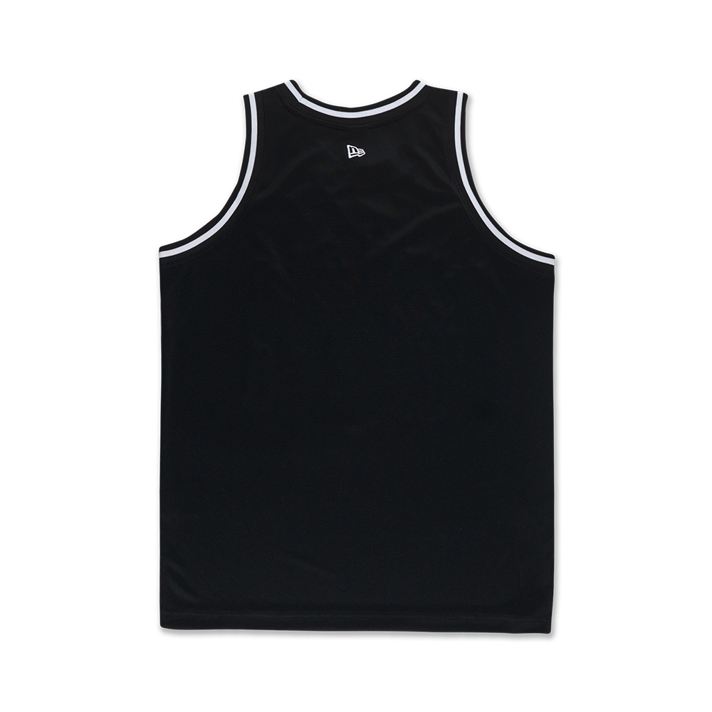 NEW ERA BASKETBALL CLUB BLACK BASKETBALL JERSEY