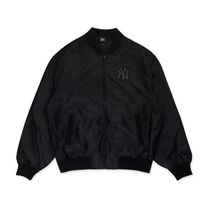 NEW YORK YANKEES DARK 90S BLACK RUGBY SWEATSHIRT – New Era