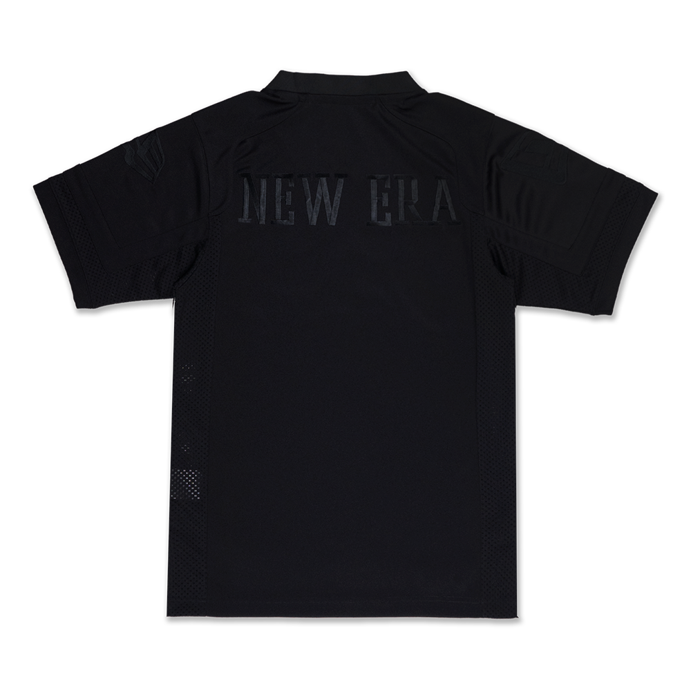 NEW ERA DARK 90S BLACK AMERICAN FOOTBALL JERSEY