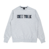 NEW ERA BORO CONTEMPORARY LIGHT HEATHER GRAY CREW NECK SWEATSHIRT