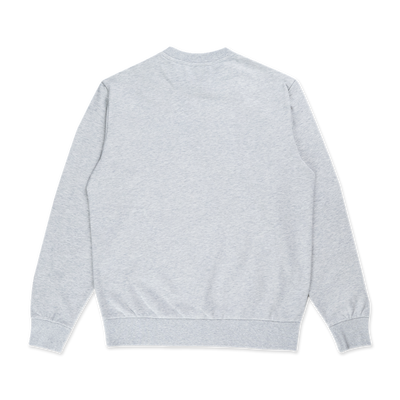 NEW ERA BORO CONTEMPORARY LIGHT HEATHER GRAY CREW NECK SWEATSHIRT