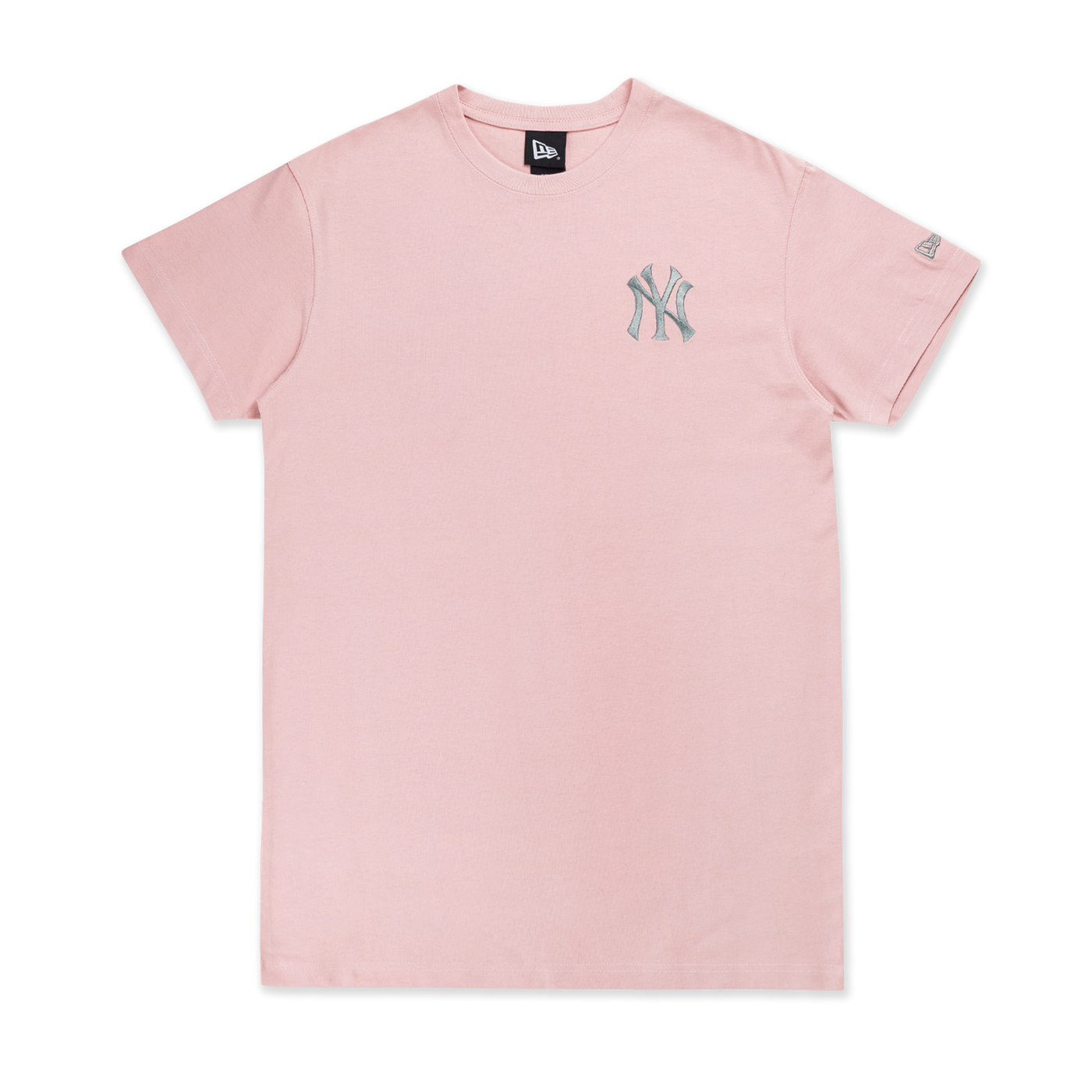 NEW YORK YANKEES COLOR ERA DIRTY PINK WOMEN SHORT SLEEVE TEE DRESS