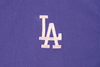 LOS ANGELES DODGERS COLOR ERA PURPLE WOMEN SHORT SLEEVE TEE DRESS