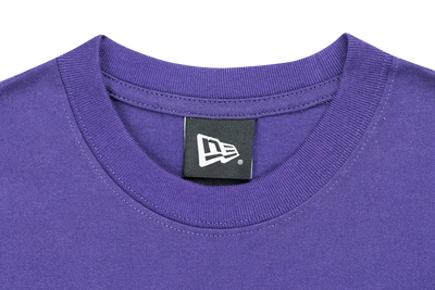 LOS ANGELES DODGERS COLOR ERA PURPLE WOMEN SHORT SLEEVE TEE DRESS