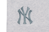 NEW YORK YANKEES COLOR ERA LIGHT HEATHER GRAY WOMEN KNIT SHORTS