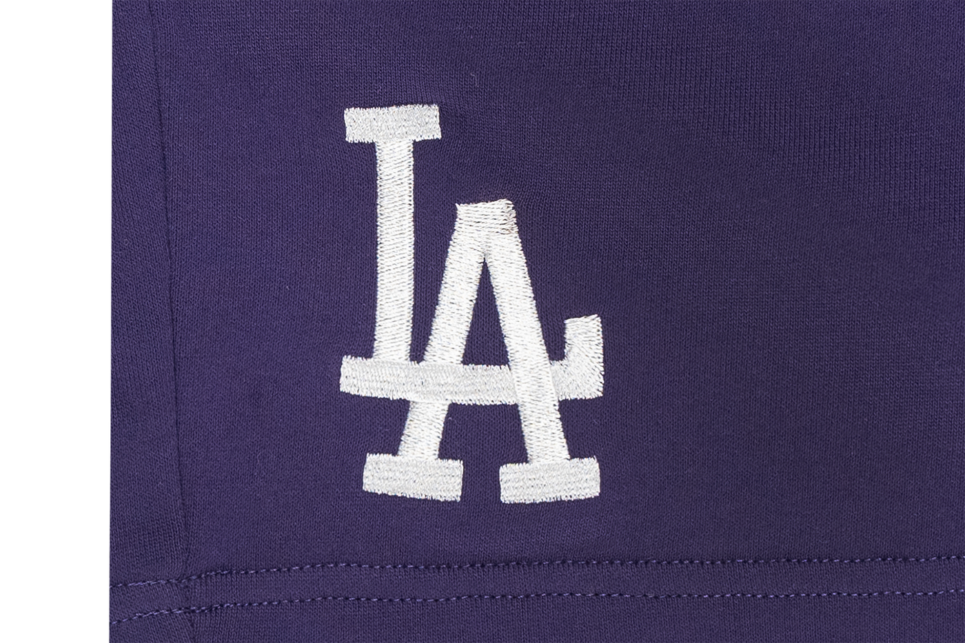 LOS ANGELES DODGERS COLOR ERA PURPLE WOMEN KNIT SHORTS