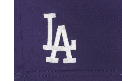 LOS ANGELES DODGERS COLOR ERA PURPLE WOMEN KNIT SHORTS